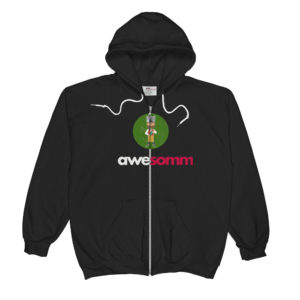 Wine is food - Unisex  Zip Hoodie