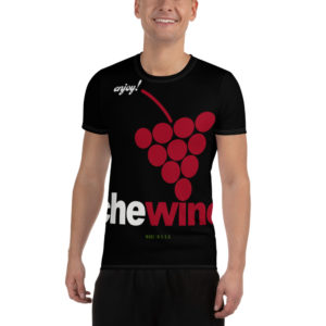 CHEWINE WITH BITE - All-Over Print Men's Athletic T-shirt