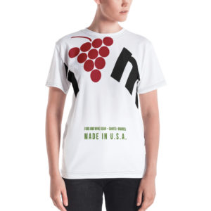 EAT BITE WINE ALL OVER - Women's T-shirt