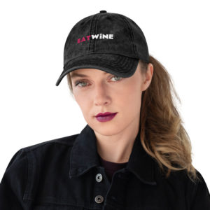 EAT WINE VINTAGE - Vintage Cotton Twill Cap