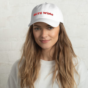 bite wine  - Dad hat