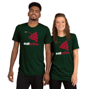 EAT WINE WITH BITE - Short sleeve t-shirt