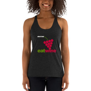 EAT WINE - Women's Racerback Tank