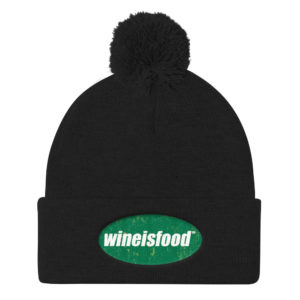 WINEISFOOD Pom Pom Knit Cap