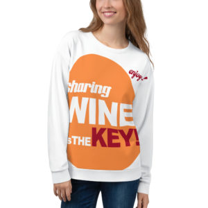 SHARING IS THE KEY - Unisex Sweatshirt