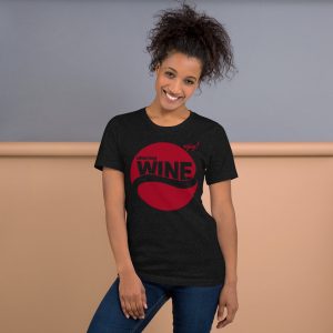 WINE IS SHARING - WINE GIFTS Unisex t-shirt