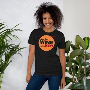 SHARE WINE GIFTS Unisex t-shirt